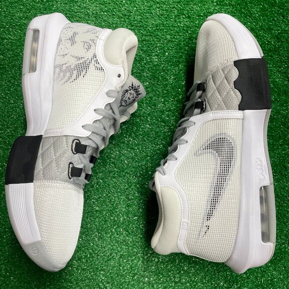 Nike LeBron Witness 8 White Mens Basketball FB2239-100 VNDS Sz 12